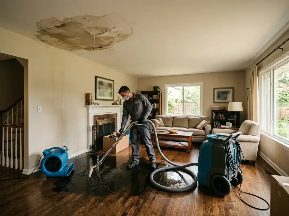 attic-pipe-burst-ceiling-drip-008 — frequently asked questions, Water Damage Restoration & Carpet Care in Tennessee